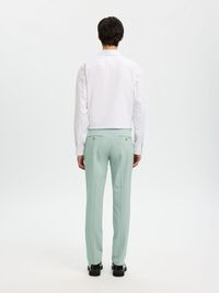 175 SLIM FIT TROUSERS, Aqua Gray, highres
