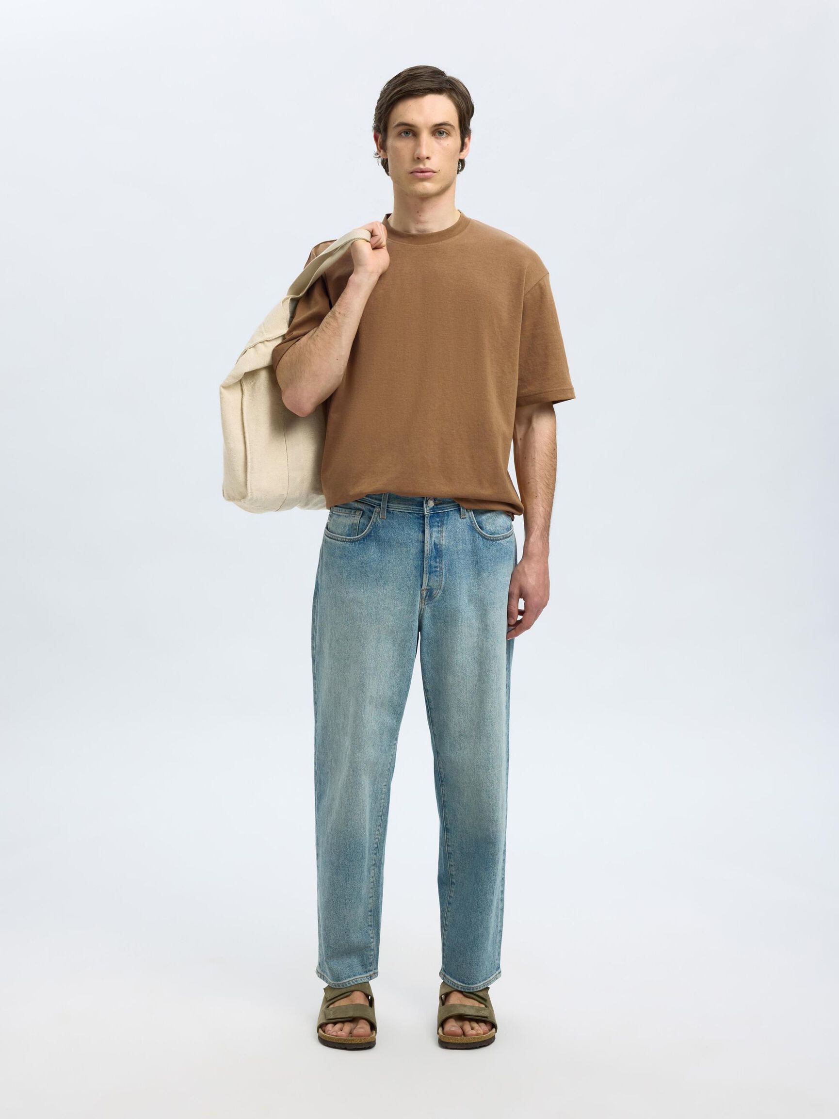 LOOSE FIT T-SHIRT, Chipmunk, highres