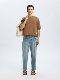 LOOSE FIT T-SHIRT, Chipmunk, highres