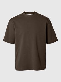 LOOSE FIT T-SHIRT, Demitasse, highres