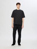 Selected LOOSE FIT T-SHIRT, Black, highres - 16094143_Black_005.jpg