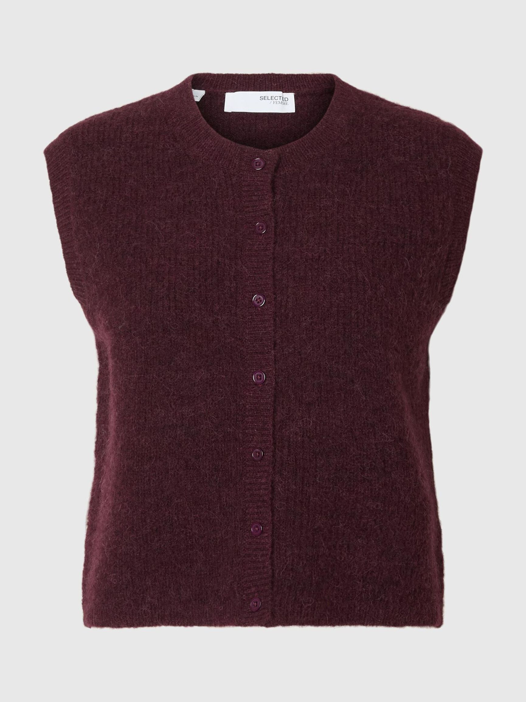 GILET A MAGLIA, Fig, highres