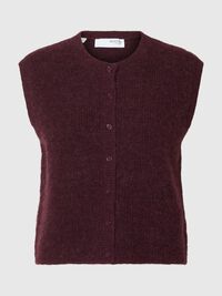 GILET A MAGLIA, Fig, highres