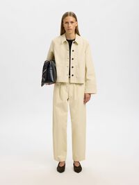 BESKURNA JEANSJACKA, Birch, highres