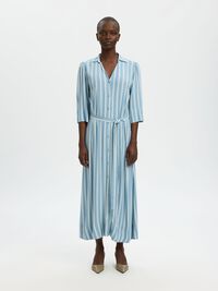 VISKOSE MAXIKJOLE, Dusty Blue, highres