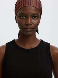 100% COTTON TANK TOP, Black, highres