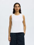Selected 100% COTTON TANK TOP, Bright White, highres - 16096484_BrightWhite_003.jpg