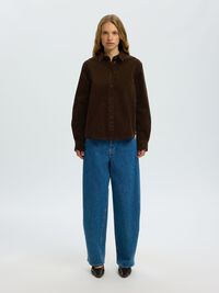 REGULAR FIT CORDUROY SHIRT, Delicioso, highres