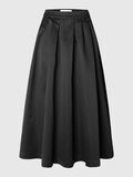 Selected HIGH-WAISTED MAXI SKIRT, Black, highres - 16093111_Black_001.jpg