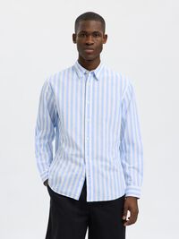 COUPE SLIM CHEMISE, Cashmere Blue, highres