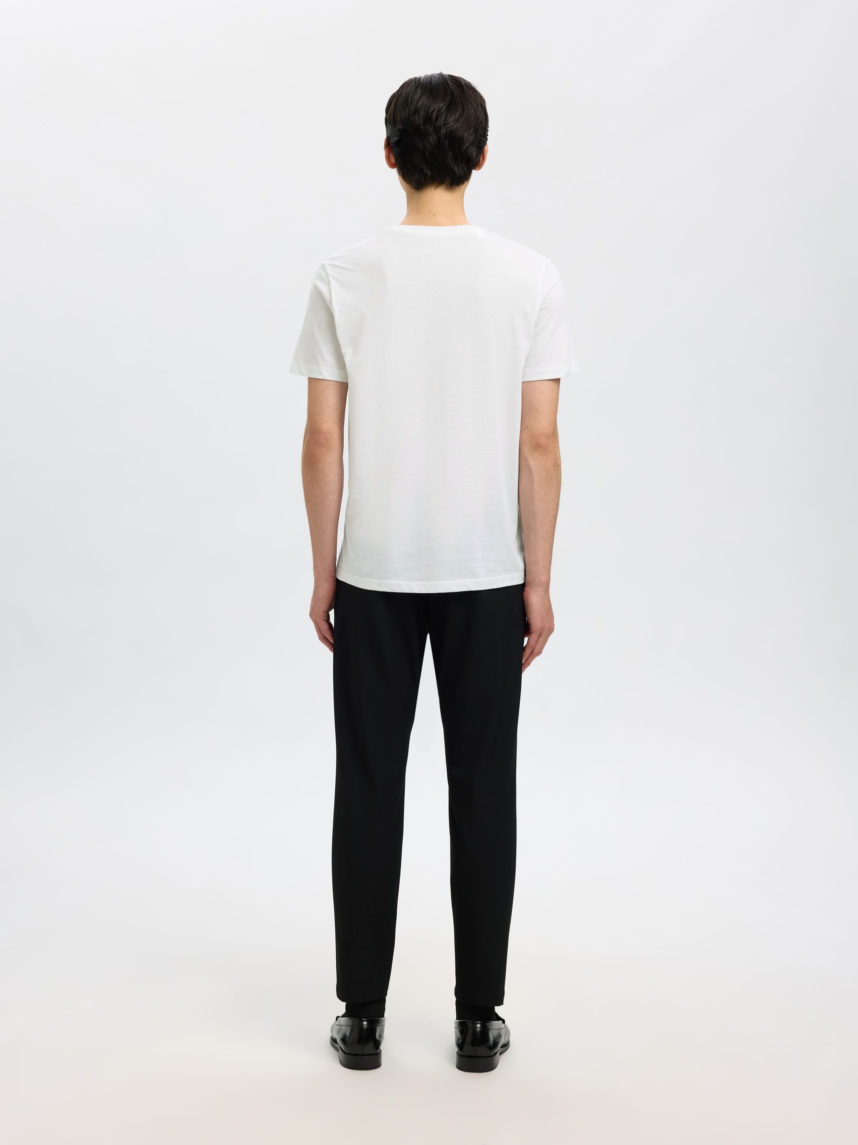 3-PACK COTTON T-SHIRT, Black, highres