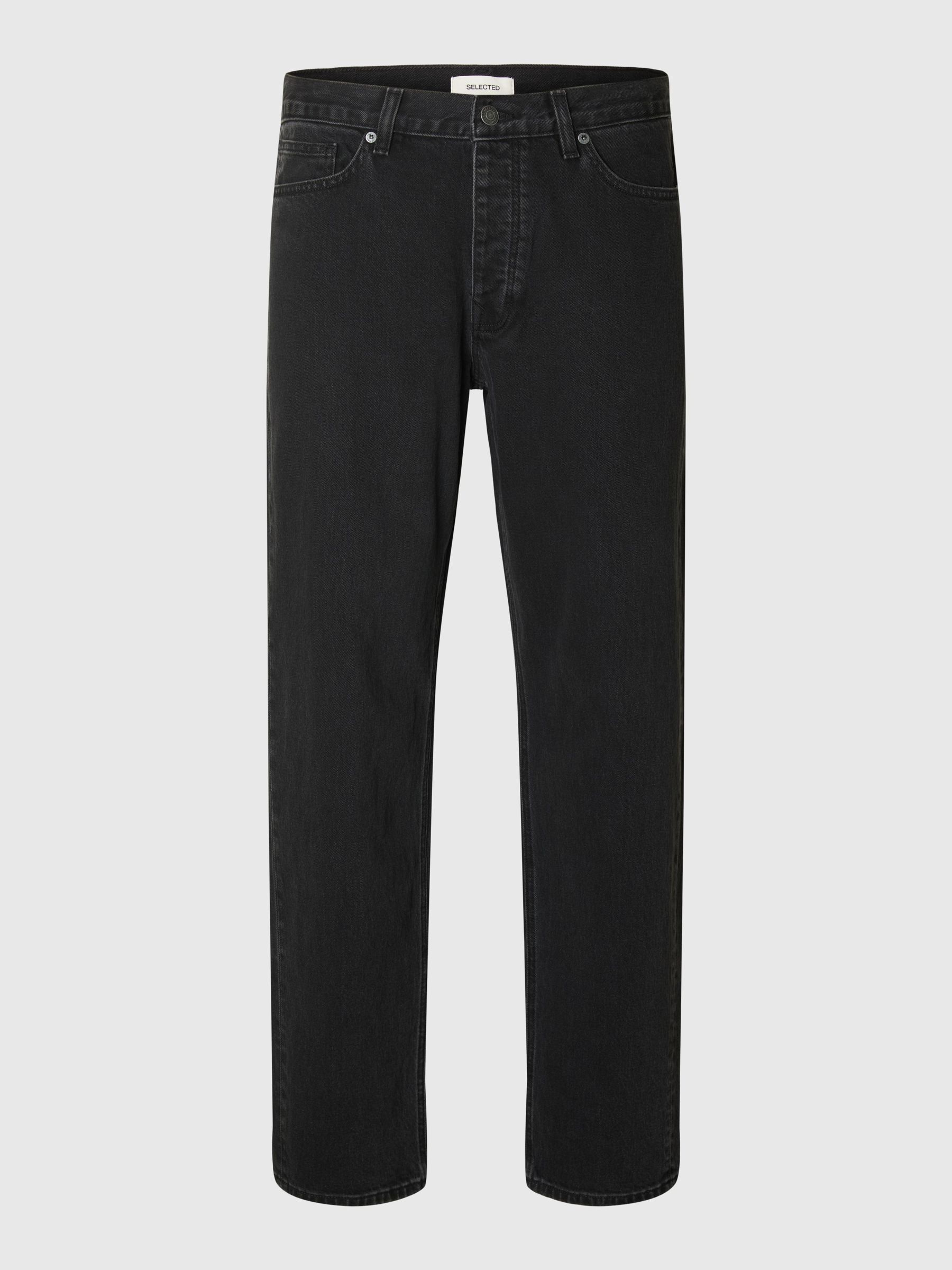 OVAL LOGO STRAIGHT JEAN / BLACK – VAULTROOM
