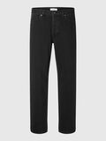 Selected 196 STRAIGHT FIT JEANS, Black Denim, highres - 16098196_BlackDenim_1195488_001.jpg