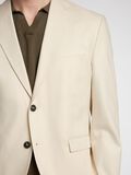 Selected REGULAR FIT SINGLE-BREASTED BLAZER, Oatmeal, highres - 16097067_Oatmeal_006.jpg