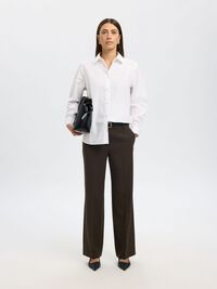 TAILORED WIDE-LEG TROUSERS, Delicioso, highres