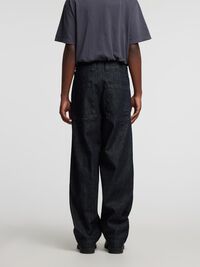 SELVEDGE DENIM JEANS, Blue Denim, highres