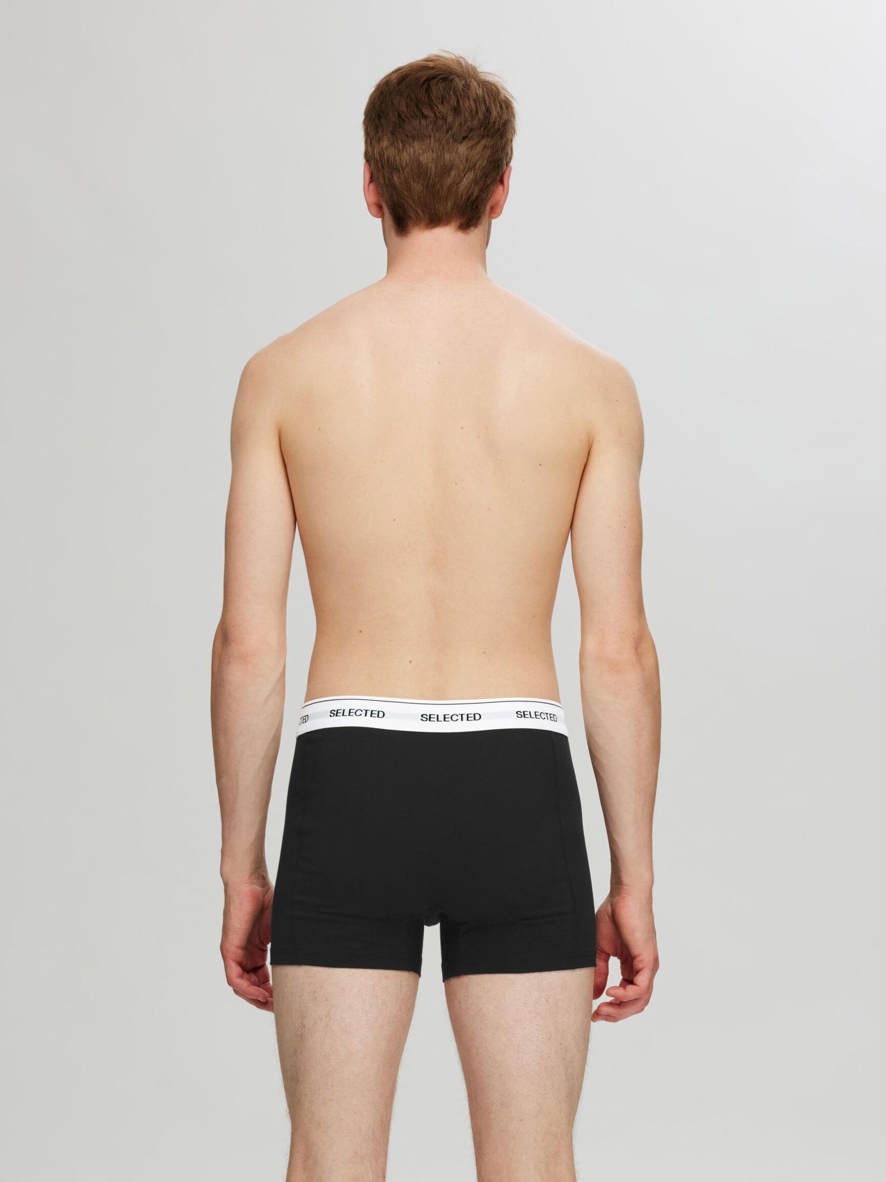 5-PACK  TRUNKS, Black, highres