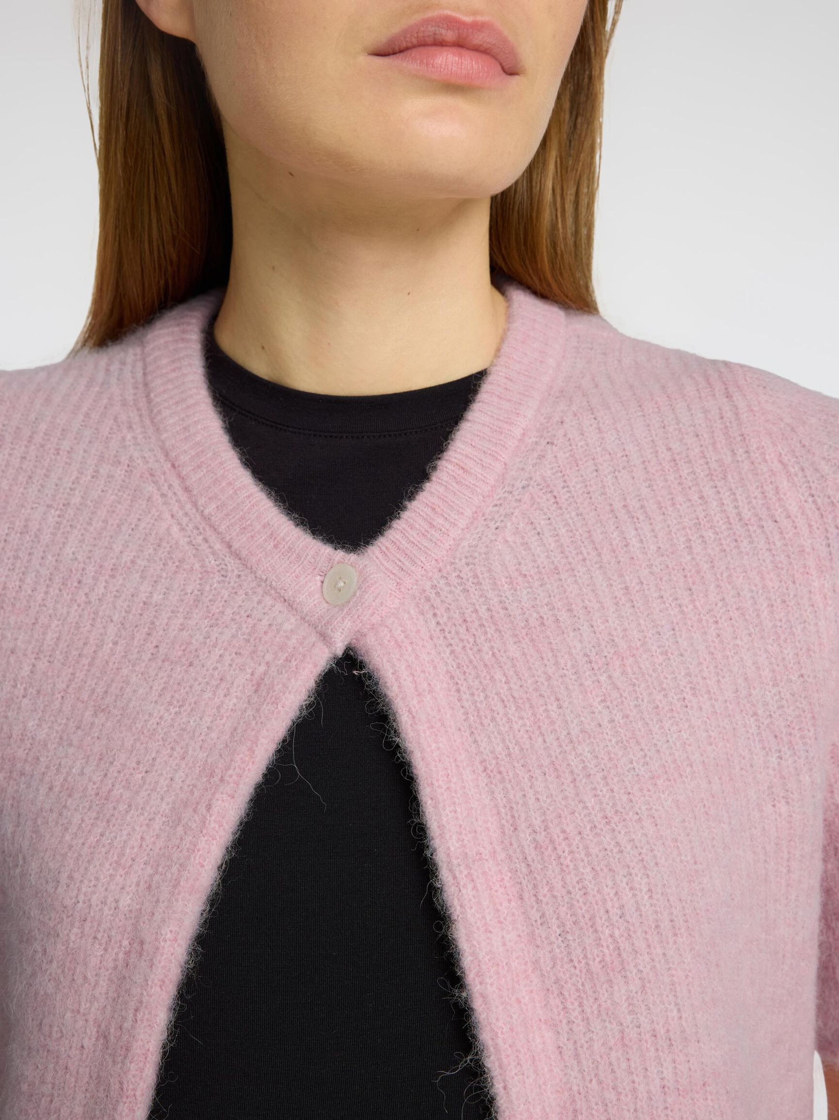 CARDIGAN, Bleached Mauve, highres