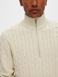 TORSADÉ PULL, Bone White, highres