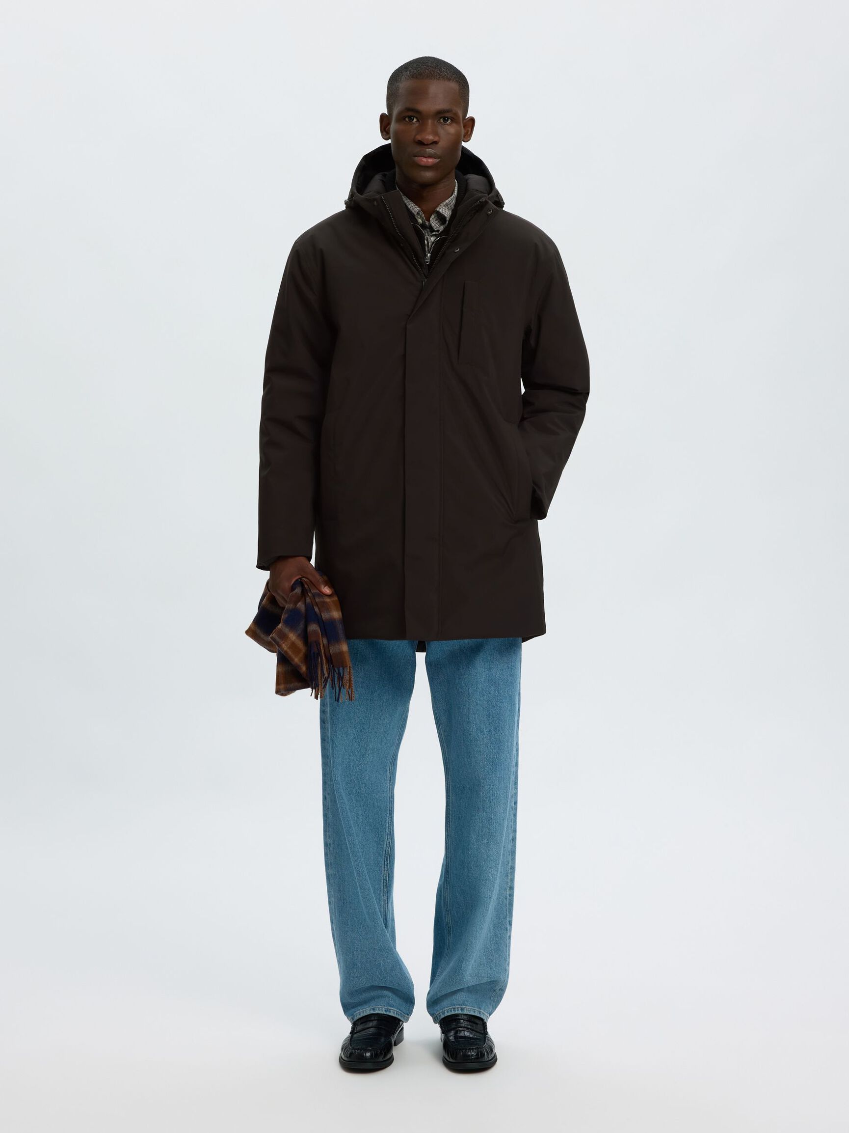 TECHNICAL PARKA, Black, highres