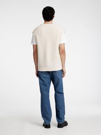 ULDBLANDING STRIK VEST, Tofu, highres