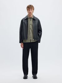 CLASSIC OVERSHIRT, Vetiver, highres