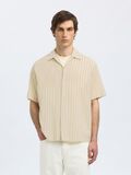 Selected PRINTED SHORT SLEEVED SHIRT, Oatmeal, highres - 16091381_Oatmeal_1184046_003.jpg