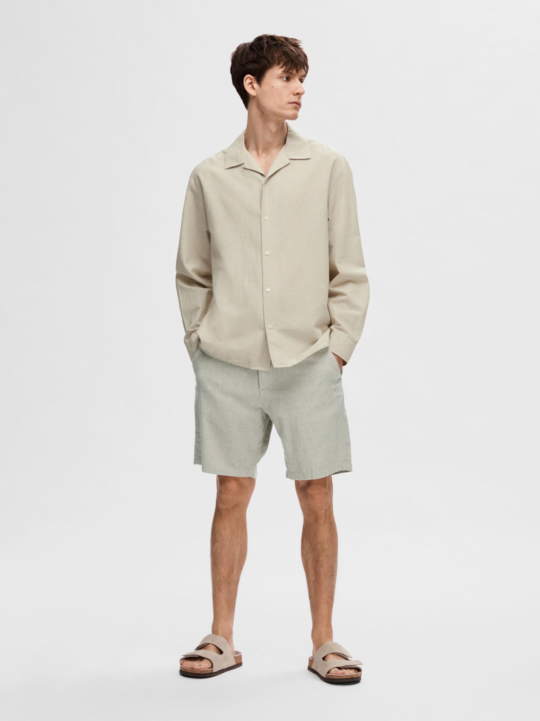 LANGÄRMELIGES HEMD, Pure Cashmere, highres