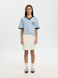 RELAXED FIT POLO SHIRT, Skyway, highres