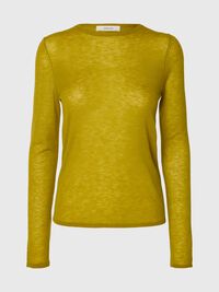 100% MERINO WOOL PULLOVER, Avocado Oil, highres