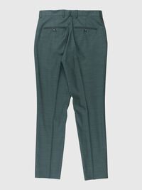 SLIM FIT TROUSERS, Dark Green, highres
