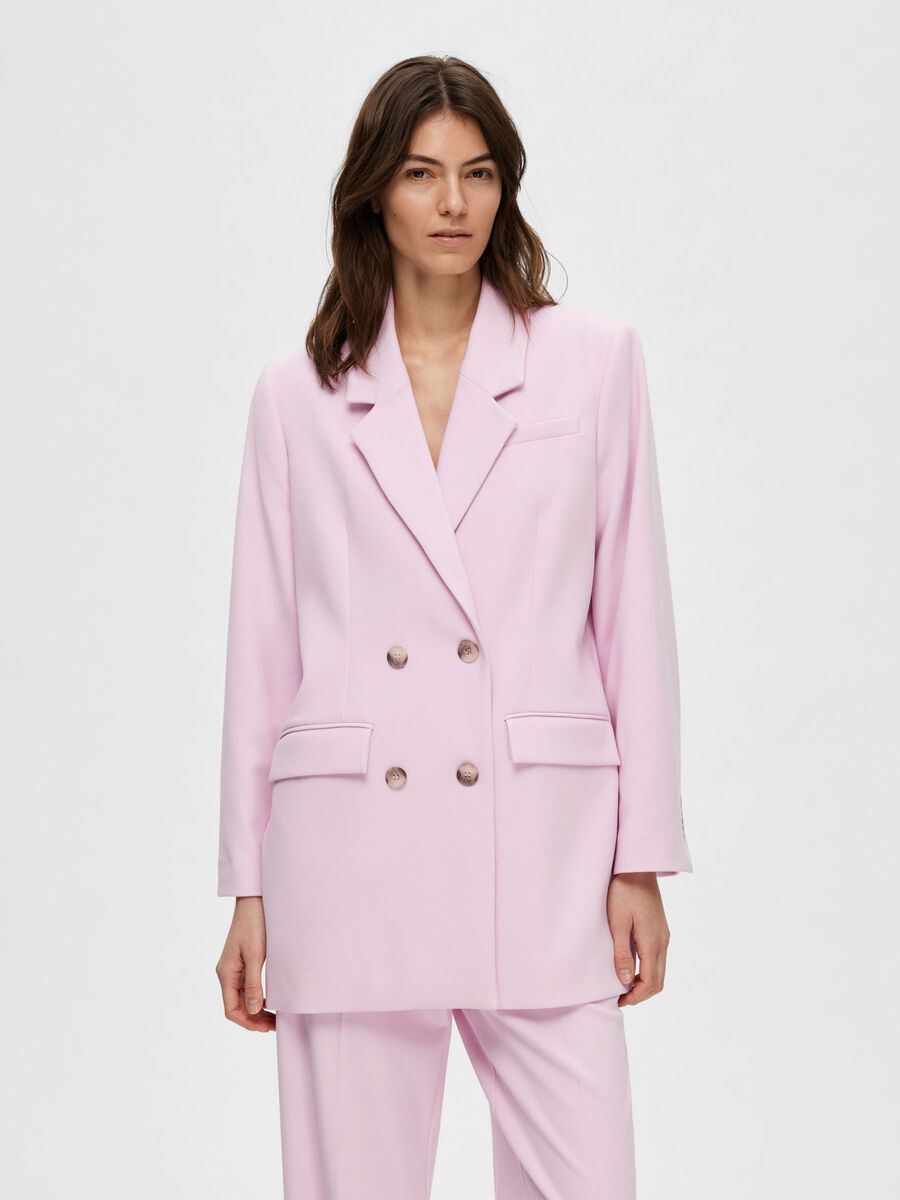 Selected ELEGANTE EINREIHIGER BLAZER, Sweet Lilac, highres - 16092287_SweetLilac_003.jpg