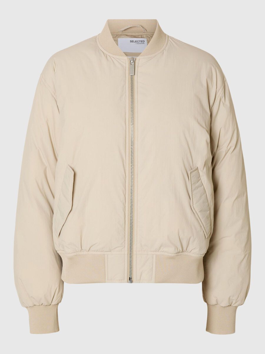 Selected PADDED BOMBER JACKET, Island Fossil, highres - 16097428_IslandFossil_001.jpg