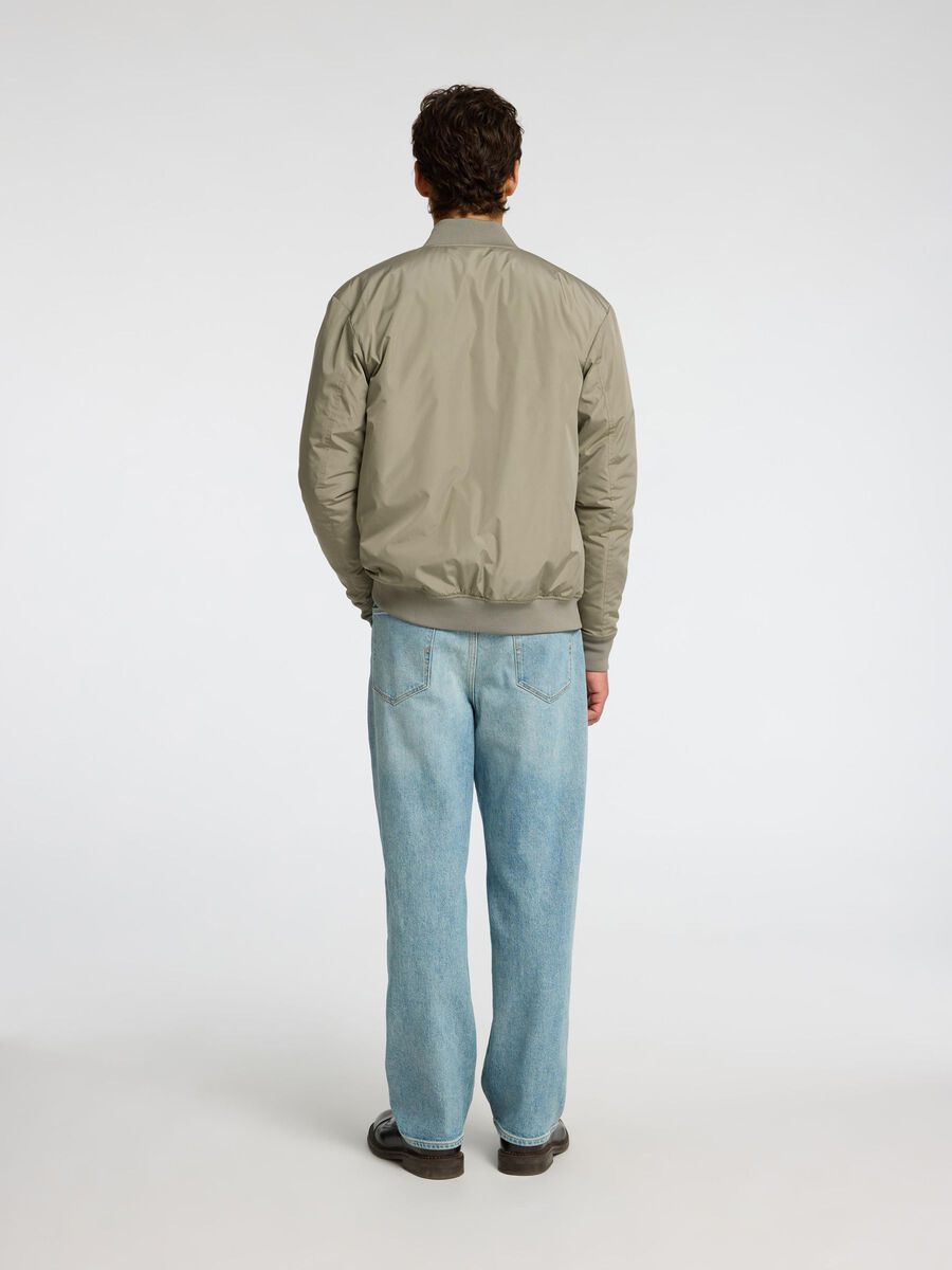 Selected GEFÜTTERTE BOMBERJACKE, Vetiver, highres - 16095456_Vetiver_004.jpg