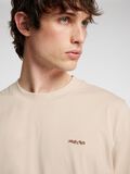 Selected BRODERT T-SKJORTE, Oatmeal, highres - 16096779_Oatmeal_006.jpg