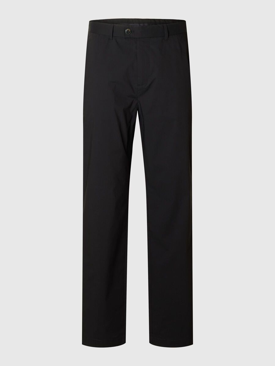 Selected 196 RECHTE BROEK, Black, highres - 16096751_Black_001.jpg