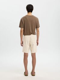 DE CORDUROY, CORTE REGULAR SHORTS, Fog, highres