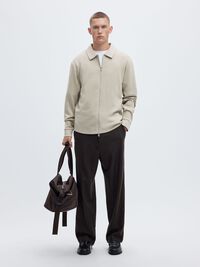 VISCOSEMIX VEST, Pure Cashmere, highres