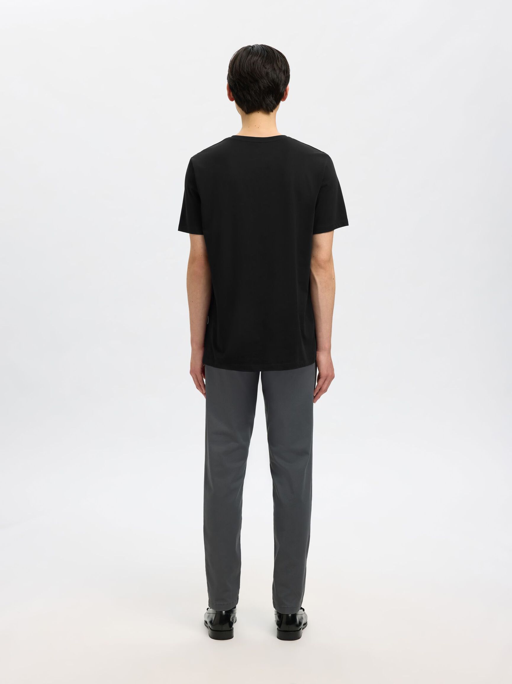 REGULAR T-SHIRT, Black, highres