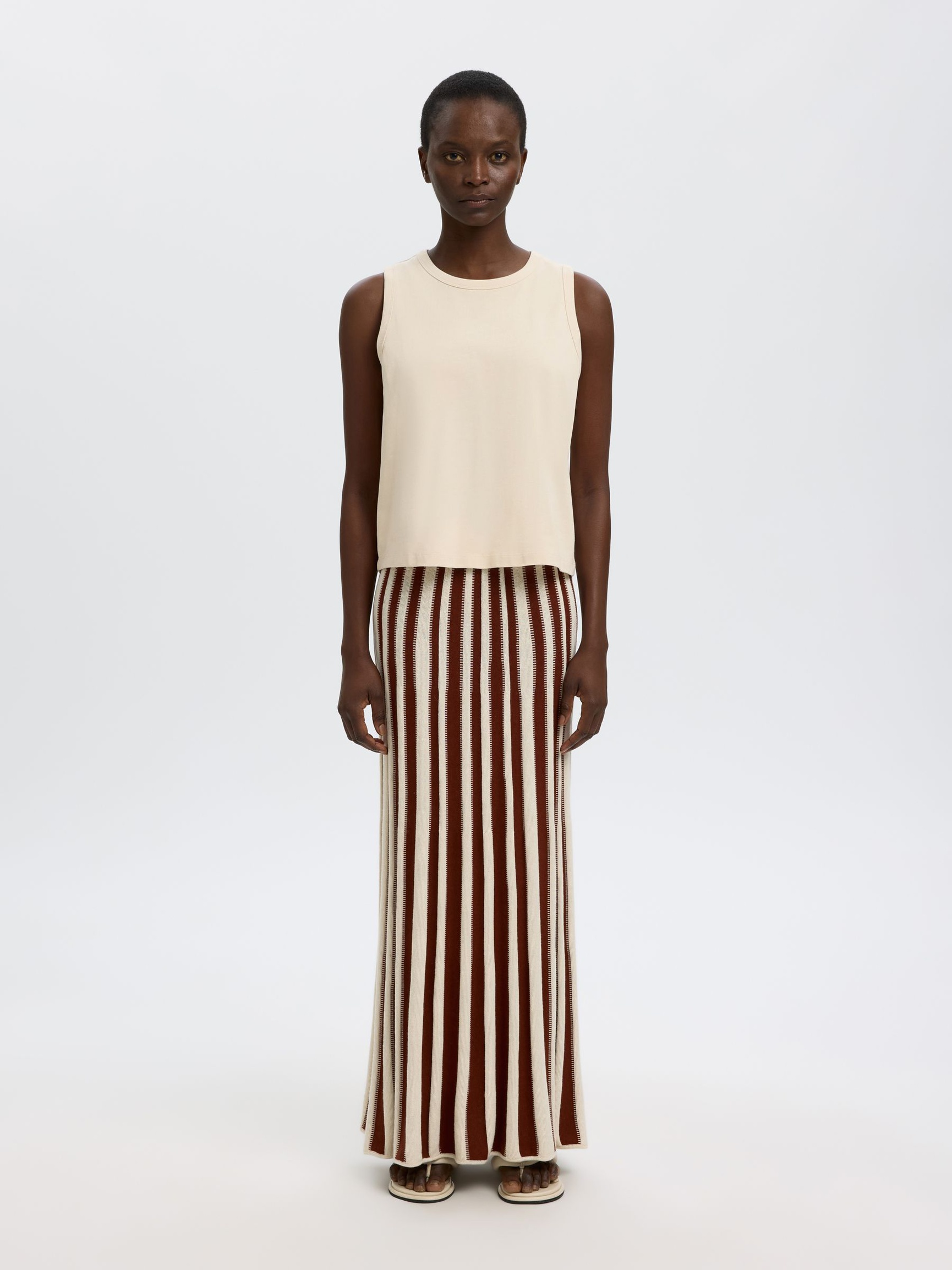 100% COTTON TANK TOP, Birch, highres
