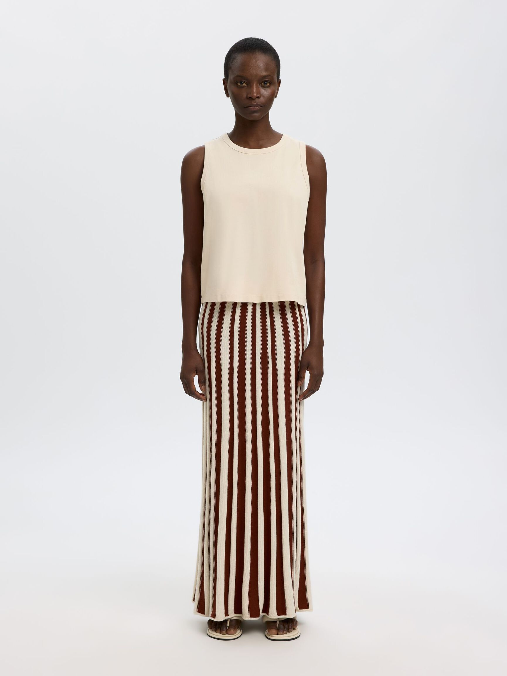 100% COTTON TANK TOP, Birch, highres