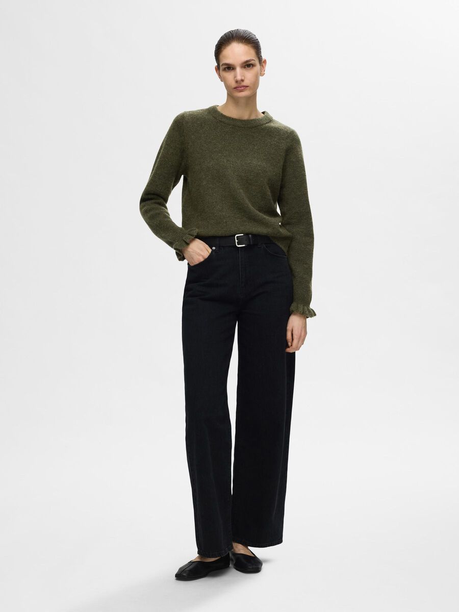 Selected ULLBLANDING RYSJEDE ERMER PULLOVER, Kalamata, highres - 16094269_Kalamata_1113605_005.jpg