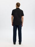 Selected KLASSISCHES KURZARMHEMD, Black, highres - 16092495_Black_004.jpg