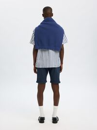 COTON FLEX SHORT, Dark Sapphire, highres