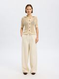 Selected CROCHET STYLE KNITTED CARDIGAN, Birch, highres - 16097498_Birch_005.jpg