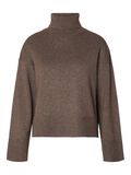 Selected WOOL BLEND ROLL NECK JUMPER, Morel, highres - 16093235_Morel_1097715_001.jpg
