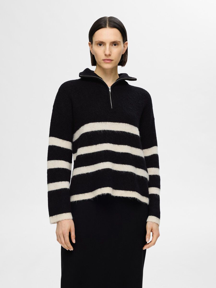 Selected PULLOVER, Black, highres - 16090274_Black_1058939_003.jpg