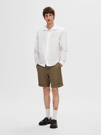 LONG-SLEEVED SHIRT, Bright White, highres