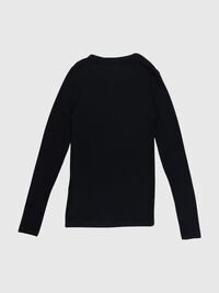 LANGÆRMET T-SHIRT, Black, highres