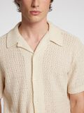 Selected JACQUARD STRICK KURZARMHEMD, Egret, highres - 16096769_Egret_006.jpg